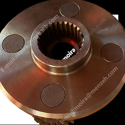PC160 PC160-7 Conjunto de suporte planetário da caixa de engrenagens de giro 1ª placa Engrenagem de comando final de giro lateral