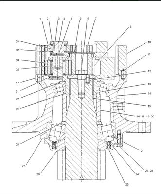 333-3015 369-9604 199-4602 máquina escavadora Swing Gearbox Fit E318DL E315DL E318D2 L gato de E315C